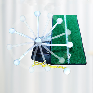 Tapis d'entraînement de <span class=keywords><strong>golf</strong></span> Caiton avec logo personnalisé, tapis d'entraînement de swing pour l'intérieur et l'extérieur, tapis de frappe pour la pratique, équipement d'entraînement de <span class=keywords><strong>golf</strong></span> - Product Image 4