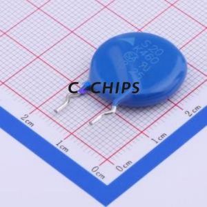 วาริสเตอร์ B72220S0461K503ผ่านตัวต้านทานแบบรู (THT) 750V 1.24kV 615V 460V - Product Image 1