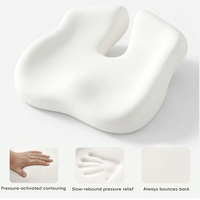 Coussin de siège ergonomique en mousse à mémoire de forme – Soulagement efficace pour la sciatique et les douleurs lombaires – Taille personnalisée pour voiture et bureau – Vente en gros