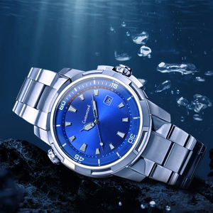 Reloj de acero inoxidable resistente al agua 10ATM de nuevo diseño personalizado de fábrica reloj mecánico de negocios más vendido para hombres de lujo - Product Image 5