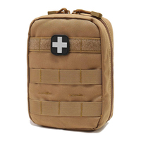 Sac médical tactique MOLLE IFAK en nylon 1000D de qualité supérieure avec couleur et taille personnalisées Pantone