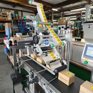 Étiqueteuse automatique à grande vitesse à surface plane pour emballage de papier de film de cartons avec noyau de moteur PLC pour l'intégration de ligne - Product Image 3