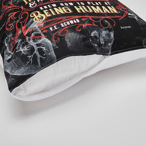 Vente en gros de housse de coussin tissée blanche et unie avec fermeture éclair Taille personnalisable pour la maison et l'hôtel - Product Image 4