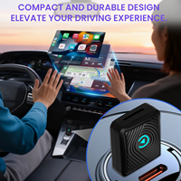Adaptateur sans fil 2 en 1 pour CarPlay et Android Auto, mini dongle intelligent, adaptateur filaire vers sans fil pour CarPlay et Android Auto pour voiture