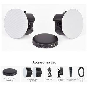 <span class=keywords><strong>Altavoz</strong></span> de Techo Inalámbrico Cloudyx CS-7 Hi-Fi con Clasificación de Impermeabilidad IPX6, WiFi de Doble Banda y para 5.4 - Product Image 1