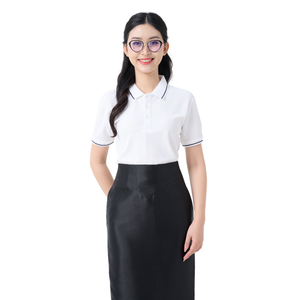 Polo léger en polyester élasthanne 175gsm à séchage rapide pour hommes, respirant, évacuant la transpiration, sport et uniforme, impression de logo personnalisée - Product Image 2