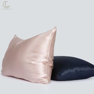 100% Pure Mulberry 20 Momme 6a <span class=keywords><strong>Vegan</strong></span> Set Oko Tex Silk <span class=keywords><strong>Taie</strong></span> d'<span class=keywords><strong>oreiller</strong></span> Noir - Product Image 3