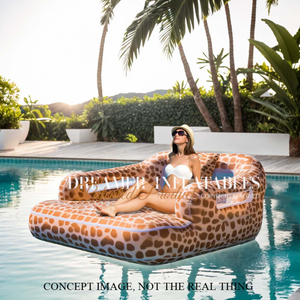 Grande piscine gonflable <span class=keywords><strong>Salon</strong></span> flottant imprimé léopard Piscine de carnaval <span class=keywords><strong>d</strong></span>'<span class=keywords><strong>été</strong></span> <span class=keywords><strong>Salon</strong></span> flottant - Product Image 3