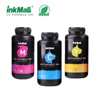 Imprimante UV numérique InkMall 4060 6090 A2, encre LED durcissable pour imprimante à plat et à rouleau Ricoh Gen5 Gen6 Konica 1024i
