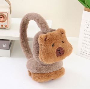 2026 Winter Cartoon Capybara Plush Ear Muffs Warm Women Korean Style Student Anti-freeze <b>Cute</b> Ear Covers Ear Warmers - Product Image 5