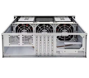 Boîtier de serveur de stockage compact 3U de bonne qualité, 550 mm, 8 baies de disques durs Hotwap, prenant en charge les alimentations <span class=keywords><strong>ATX</strong></span>, les cartes mères <span class=keywords><strong>ATX</strong></span>, le serveur en rack - Product Image 5