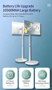 Aiopc Monitor Portatile da 32 Pollici 4K 60Hz, Tablet Touch Screen FHD con Android 13.0, TV Portatile - Product Image 3