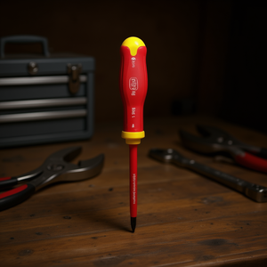 Destornillador PH 091 Tamaño 1 Mango Rojo Punta Aislada - Product Image 3