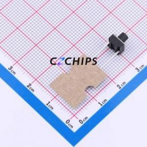 TSB06153-070B832BA-L2000 Tactile Switch Through hole,6.1x6.1mm Switch Single Pole Single Throw Round Button 2.5N 6.1mm - Product Image 2