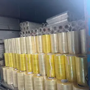 Customized Logo Clear BOPP Packing <b>Tape</b> Roll | Acrylic Pressure Sensitive <b>Waterproof</b> <b>Tape</b> for Carton Wholesale - Product Image 1
