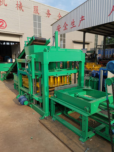 Nhà máy sản xuất tự động mô hình <span class=keywords><strong>QTJ4</strong></span>-18 giá thấp Trung Quốc bê tông rắn rỗng lát gạch Máy làm - Product Image 3