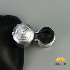 NO.9882 60X Mini Microscope Loupe de Poche avec LED et Lumière UV Loupe de Téléphone Portable - Product Image 6