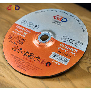 Disque de coupe en acier au carbone dépressé 230X6X22.2mm, disque de meulage avec MPA EN12413 - Product Image 2