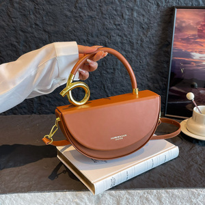 Bolso <span class=keywords><strong>de</strong></span> Hombro Retro Europeo Americano, Bolso Bandolera <span class=keywords><strong>de</strong></span> Diseño Moderno, Bolso <span class=keywords><strong>de</strong></span> Mano Elegante y Ligero <span class=keywords><strong>de</strong></span> Lujo, Color Sólido, Versátil, Casual - Product Image 5