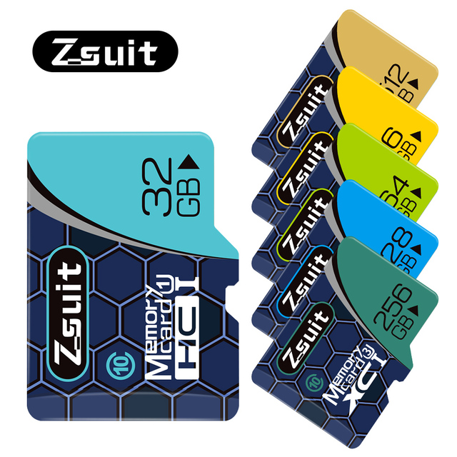 Wholesale Customized 32Gb 64Gb 128Gb Tf Memory Card for Camera Made of Durable Plastic