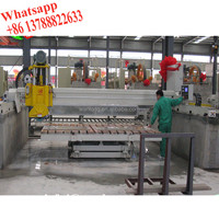PLC600 Wanlong découpe laser machine de découpe de pont scie coupe granit marbre 3200x2000mm