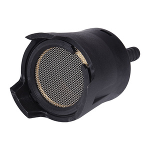 Sinuoda Bell Shaped Water Inlet Filter Screen Stainless Steel Car Wash Machine Accessory 15.5x7.5x9cm Black - Product Image 3