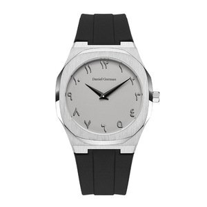 Montre à quartz pour homme MIYOTA 2025, acier inoxydable, étanche 5 BAR, analogique, 24 heures, montre de luxe, bracelet en silicone - Product Image 5