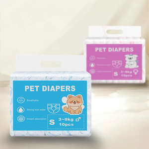 Venta al por mayor de pañales desechables ultra gruesos para cachorros suaves pañales de alta absorción para mascotas para perros machos característica sostenible - Product Image 3