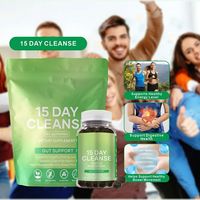 HDK OEM ODM Gummies Détox Nettoyantes en 15 Jours Soutien Digestif Détoxifiant Végétalien Sans Sucre Feuille de Séné Wasabi Inuline Complément Santé Digestive