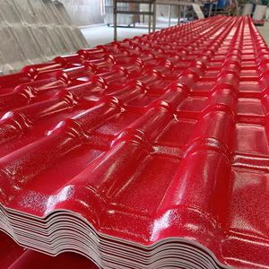 モダンな耐紫外線ASA PVC合成樹脂波板屋根タイル、ホテル、別荘、アパート向けコロニアルスタイル - Product Image 4