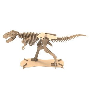 Rompecabezas 3D DIY para niños, Juguete de cartón, 58 unidades - Product Image 5