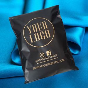 Custom Size Courier Mailers UV Printing Mailing Bag for Shipping Clothes Apparel Packaging Logo Printed Plastic Poly Bags - Product Image 1