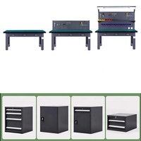Armoires d'établi de laboratoire de garage portables robustes