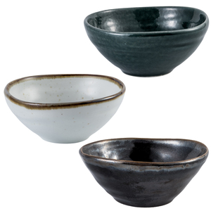 Vajilla Esmaltada de Porcelana Bohemia Ecológica para Restaurante y Hotel, Juego de Tazones de 4.5 Pulgadas para Arroz, Sopa, <span class=keywords><strong>Tapas</strong></span> y Cereal - Product Image 1