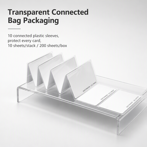 <span class=keywords><strong>Carte</strong></span> RFID intelligente sans contact, imprimable thermiquement, étanche en PVC, 125 kHz, 213, pour contrôle d'accès, adhésion, entreprise, personnalisable, OEM - Product Image 3