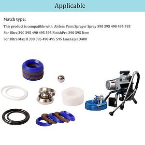Kit de reparación de bomba de pulverización de pintura sin aire 244194 para <span class=keywords><strong>Ultra</strong></span> <span class=keywords><strong>Max</strong></span> 390 395 <span class=keywords><strong>490</strong></span> 495 595 695 5900 7900 Kit de reparación 244194 - Product Image 6