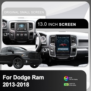 Navihua 13'' Android Radio Car DVD Player GPS Navigation Carplay Auto Stereo with Carplay for Dodge <b>RAM</b> 2013 2018 Built-in WIFI - Product Image 3