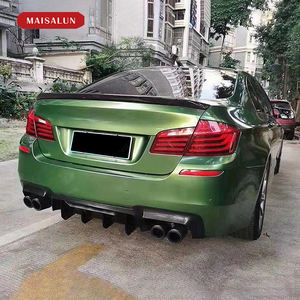 Lèvre de pare-chocs arrière en ABS noir mat de style R pour <span class=keywords><strong>BMW</strong></span> Série 5 F10 2011-2017 Pièces automobiles Diffuseur arrière - Product Image 5