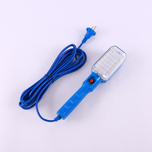 ไฟ LED พกพาแบบมือถือ 30 ดวง สีฟ้าลายเส้น 220V ปลั๊กไฟ AC สำหรับซ่อมรถยนต์ - Product Image 2
