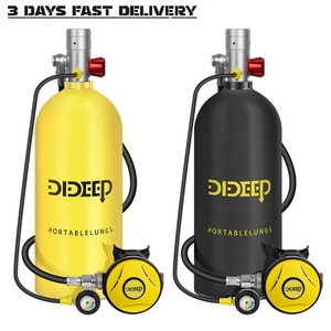 Tanque de Buceo DIDEEP de Aluminio de 3L con Certificación CE para Oxígeno, Aire y Buceo, 30-50 Minutos de Alta Presión, en Oferta - Product Image 3