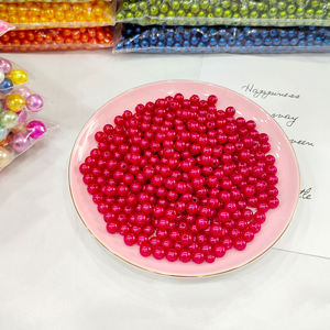 Perle Rotonde Sciolte in ABS Colorate da 4-16mm di Grande Successo per la Creazione di Gioielli Fai-da-Te e Accessori per la Decorazione di Abiti da Sposa - Product Image 6