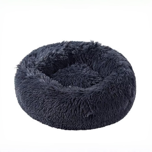 Klassisches Umweltfreundliches Waschbares Rutschfestes Plüsch-Hunde- und Katzenbett Rundes Heizbett Weiches Warmes Gemütliches Haustier-Ruhehaus Bestseller - Product Image 2