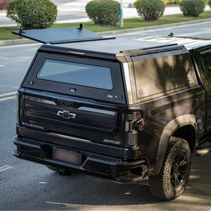 Cubierta Retráctil Eléctrica de Aluminio <span class=keywords><strong>para</strong></span> Camioneta <span class=keywords><strong>Silverado</strong></span>/Sierra 1500 F-150 Ranger RAM 3500, Cubierta Rígida Impermeable <span class=keywords><strong>para</strong></span> Caja Corta - Product Image 2