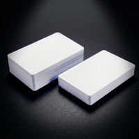 SSC Direct Factory Prijs Slimme Contactloze Proximity PVC Bedrijfskaarten Formaat CR80 TK4100 Chip Mini Tag Inkjet Printbaar Blanco