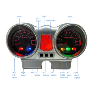 Velocímetro Digital Personalizable para Motocicleta <span class=keywords><strong>Honda</strong></span> Cbx <span class=keywords><strong>250</strong></span> Twister Cbx250 Cbf250 <span class=keywords><strong>Cbf</strong></span> <span class=keywords><strong>250</strong></span> - Product Image 2