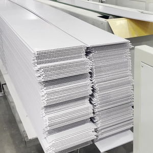 Panel de Techo de PVC <span class=keywords><strong>para</strong></span> Decoración de Interiores, Plafón de PVC <span class=keywords><strong>para</strong></span> <span class=keywords><strong>Casa</strong></span> u Oficina, Precios de Fábrica Económicos - Product Image 3