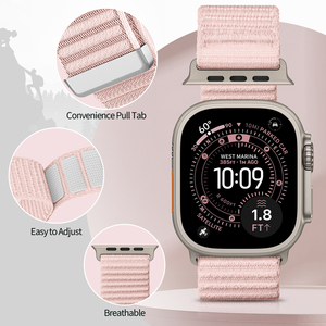 Correa de Reloj de Nailon Multicolor para Apple Watch Series 10 9 8 <span class=keywords><strong>SE</strong></span> 3 46mm 45mm 44mm 42mm 41mm <span class=keywords><strong>40mm</strong></span> 38mm, Correa Deportiva para iWatch - Product Image 3
