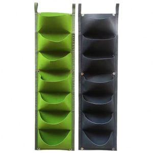 Vertical Wall-mounted Plant Growing <b>Bag</b> Reinforcement, Balcony Greening Flower Growth Planting <b>Bag</b> - Product Image 3