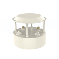 JXCT RS485 4-20MA capteur de vitesse et de direction du vent à ultrasons étanche à l'eau mesure capteur de direction de vitesse du vent extérieur
