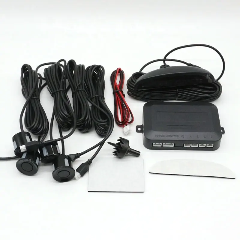 NEW Universal Car Reversing Aid Backup Radar System Parking Sensor with LED Display BPS-1101